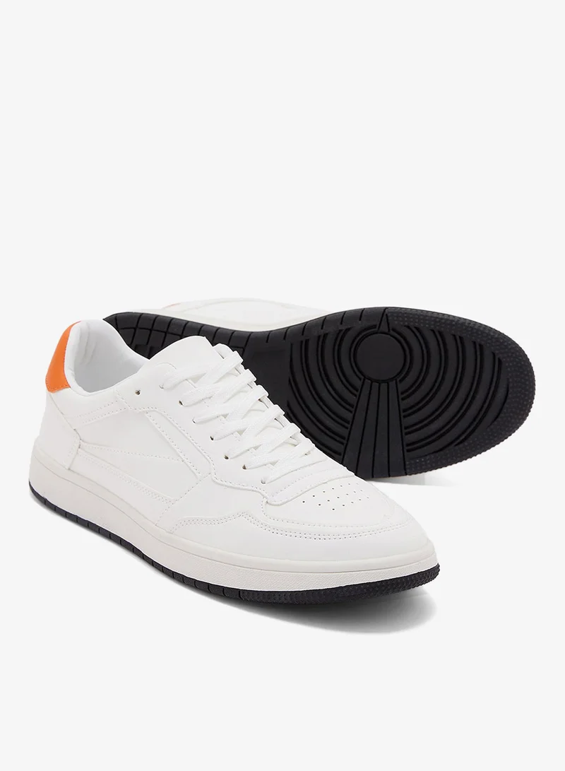 Seventy Five Perforation Detail Casual Sneakers