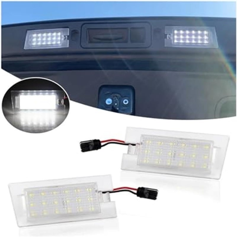 Wivplex 2Pcs Canbus License Plate Light for Jeep Cherokee - Image 4