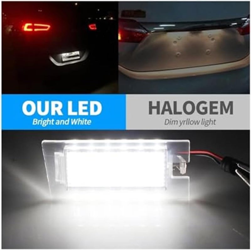 Wivplex 2Pcs Canbus License Plate Light for Jeep Cherokee - Image 5