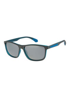 Superdry 5014 Full-Rim Rectangular Polarized Sunglasses - Silver  - Image 1