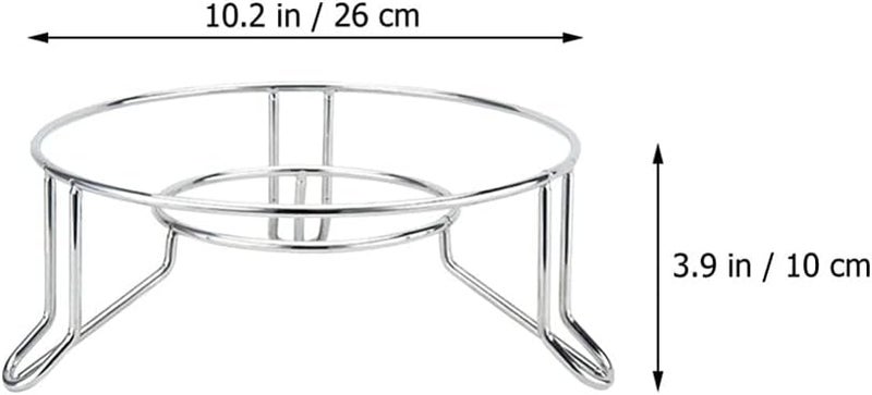 Stove Rack Wok Support Steamer Rack Trivet Stainless Steel Cookware Steamer Rack Stand Hot Pot Pan Holder Bracket for Pressure Cooker Home Kitchen - Image 2