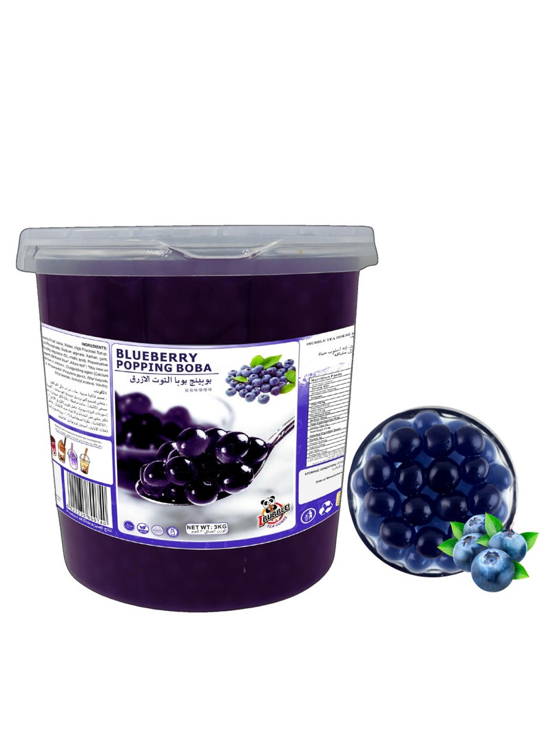 Blueberry Popping Boba 3kg