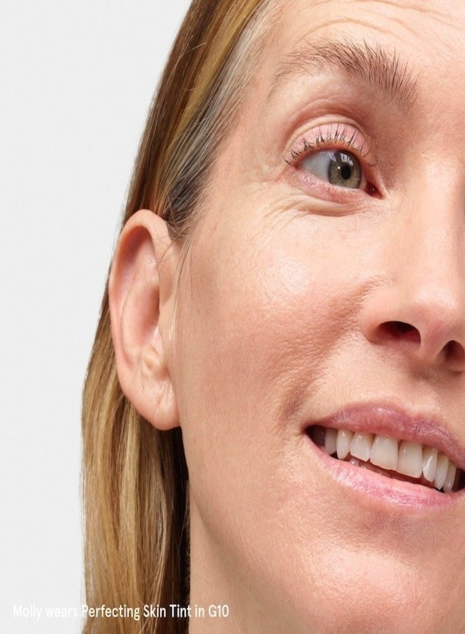 Glossier Perfecting Skin Tint,G10 - light to medium- 30ml for Dewy, Sheer Coverage - Image 2