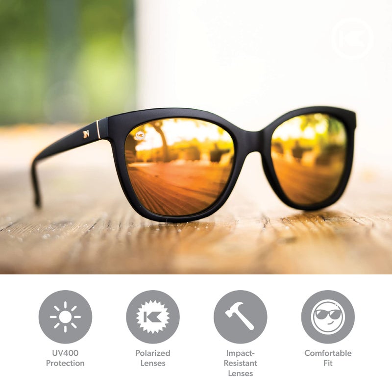 Knockaround Deja Views Polarized Cat Eye Sunglasses for Women & Men - Trendy Sunglasses - UV400 Protection - Image 2