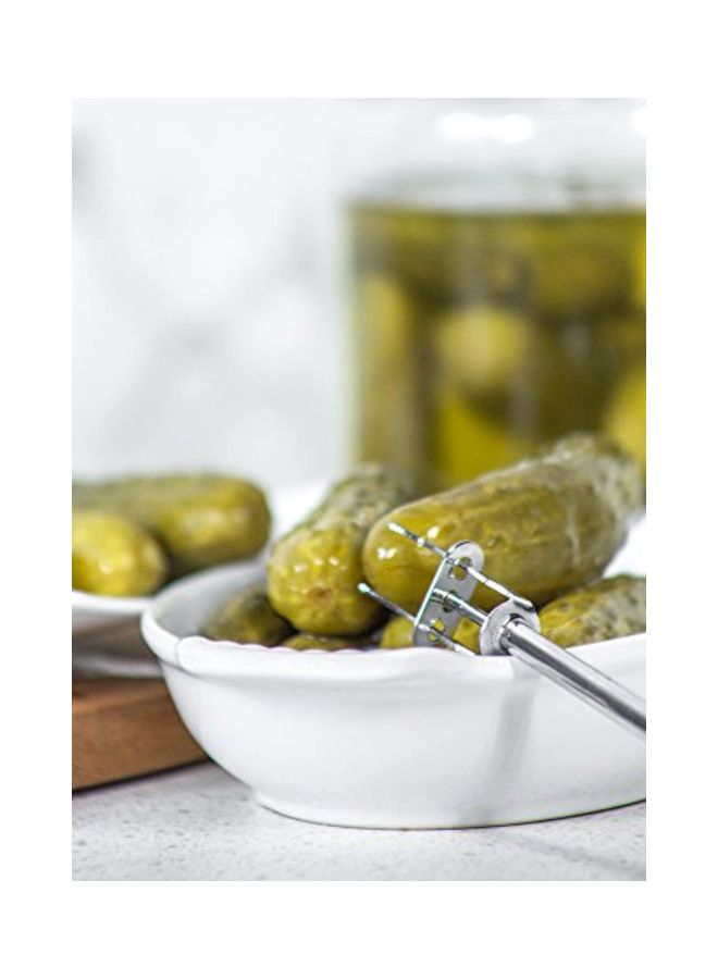 Fox Run Pickle/Olive Picker, Chrome Plated, 0.25 x 0.75 x 6 inches - Image 5