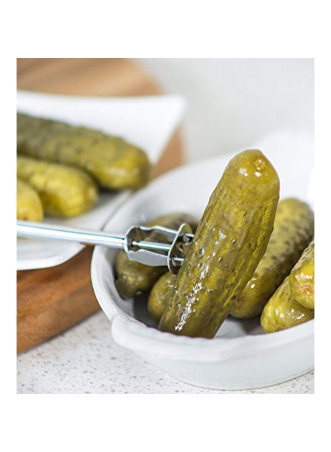 Fox Run Pickle/Olive Picker, Chrome Plated, 0.25 x 0.75 x 6 inches - Image 4