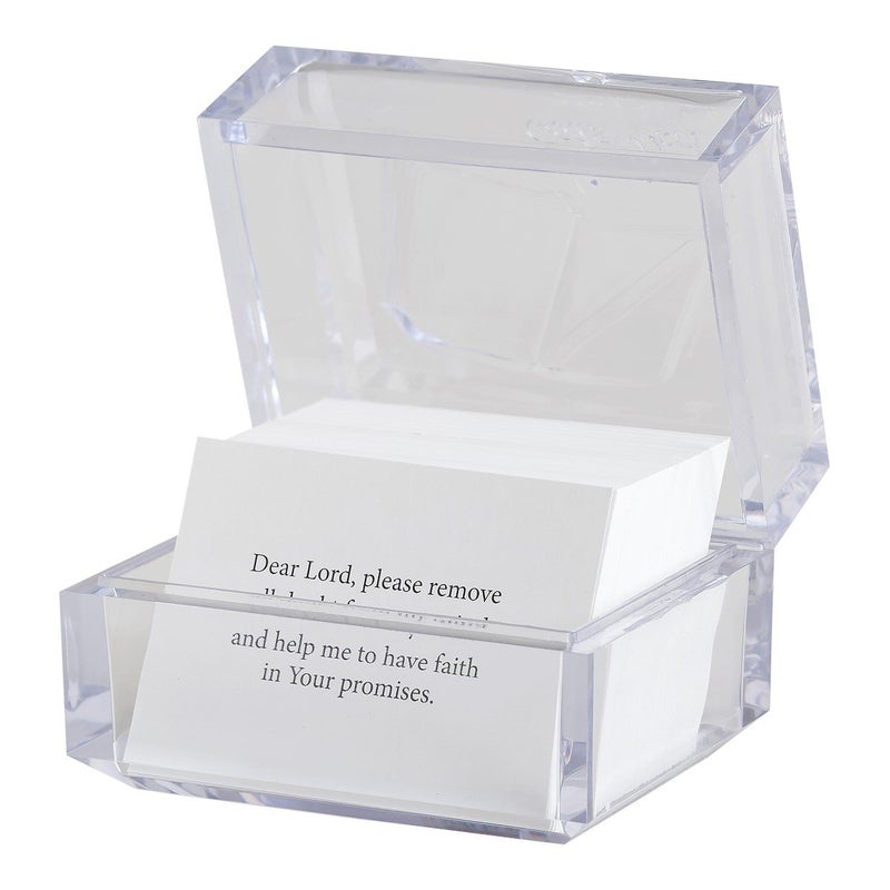 DaySpring - God's Word Promise Box: Prayers and Promises (King James Version) - Large Print Cards with Scriptures and Prayers (T9656) 3 3/4" x 2 1/2" x 2 3/4" - Image 3