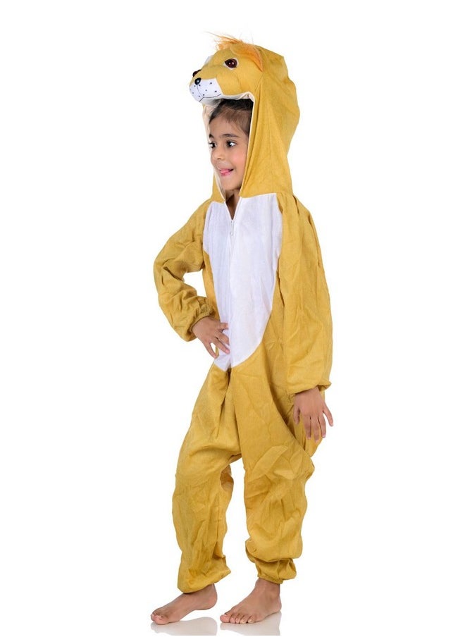 بوك ماي كوستيوم زي تنكري للأطفال من BookMyCostume بتصميم أسد وحيوان | هندي، من ٧ إلى ٨ سنوات  - Image 2