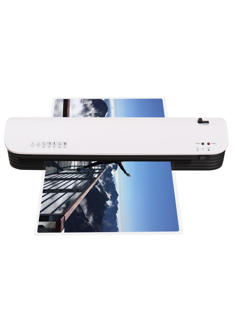 OSMILE SL399 Laminator Machine Set A3 Size Hot and Cold Lamination 2 Roller System with 50 A4 Plastic Film - Image 3