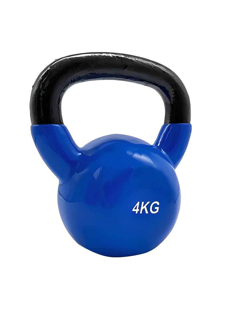 H PRO HM Sports 4kg Premium Iron Kettlebell |Durable Strength Training Tool - Image 1