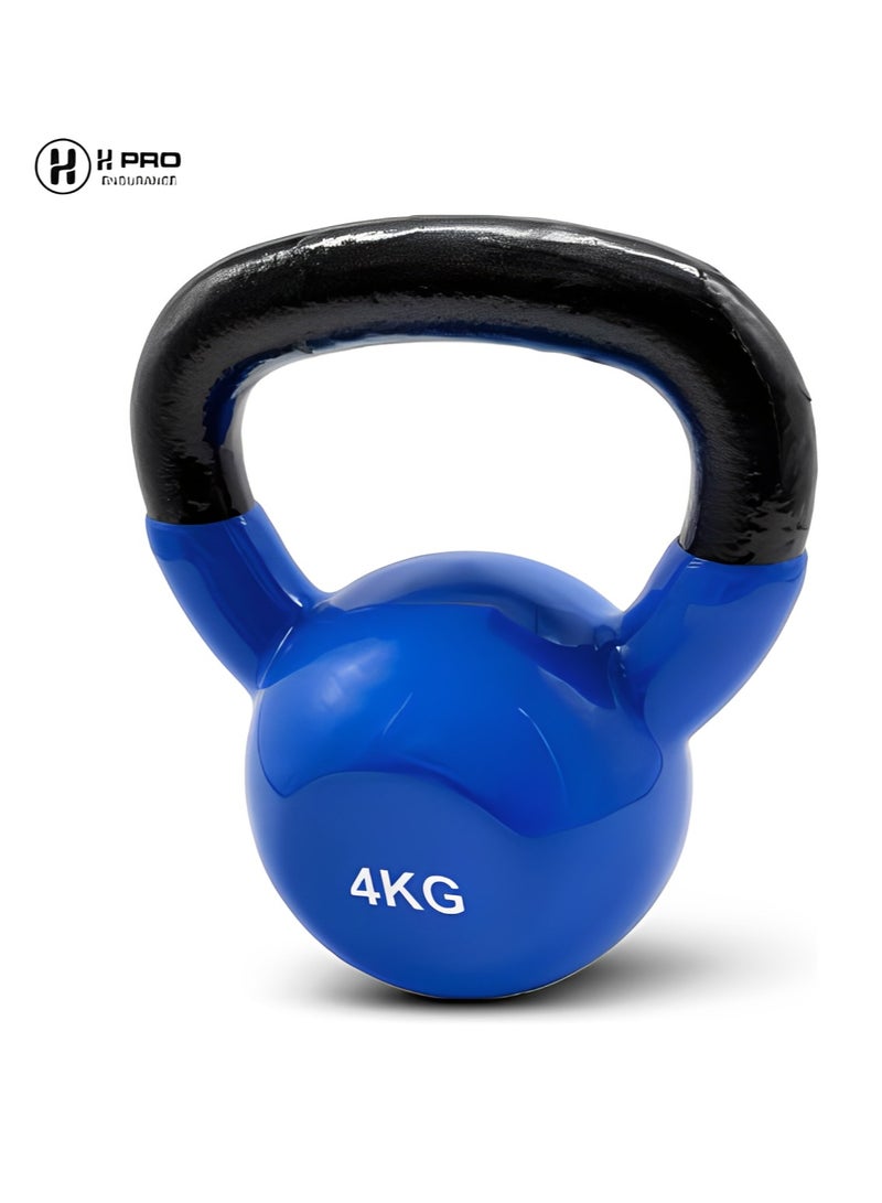 H PRO HM Sports 4kg Premium Iron Kettlebell |Durable Strength Training Tool - Image 2