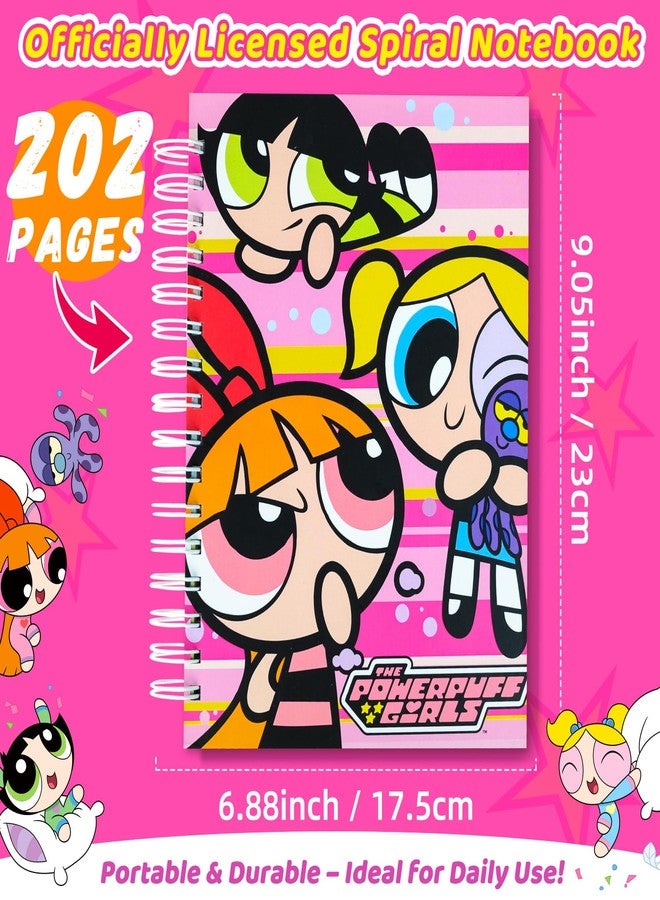 CoCube+ Officially Licensed Spiral Notebook for Girls - Fun Hardcover Journal with Colorful Cover, 202 Pages for Writing, Notes, School or Diary - Cute Cartoon Design, Ideal Gift for Kids, Teens, Fans - Image 2