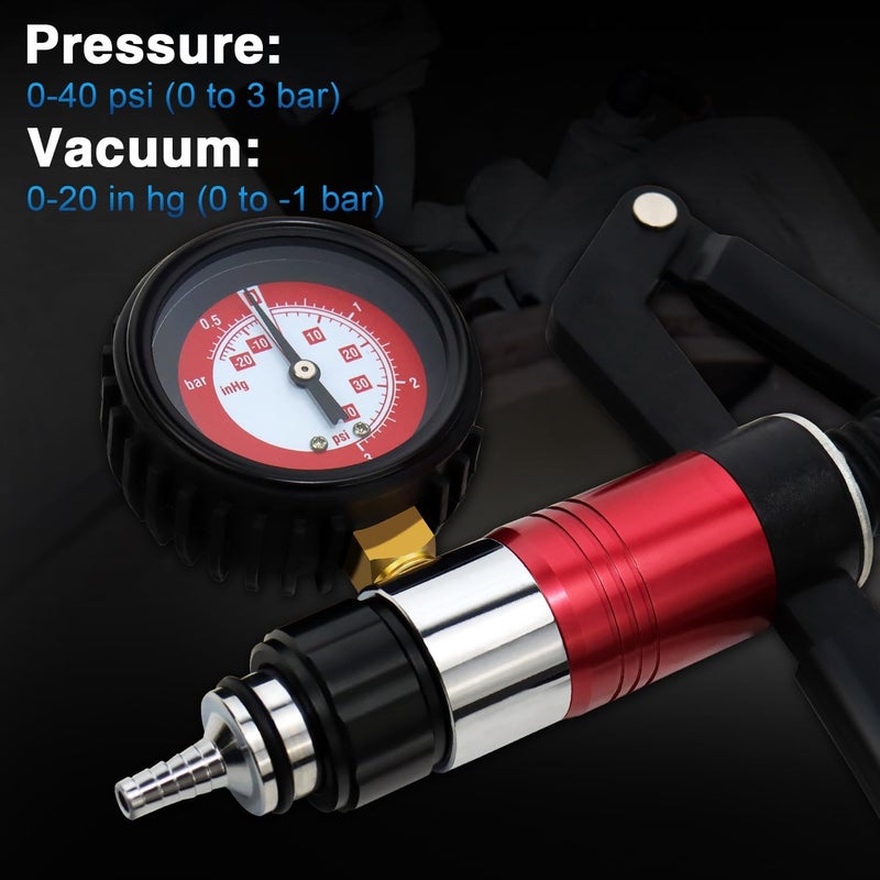 YSTOOL Hand Held Vacuum and Pressure Pump Tool Kit - Image 2