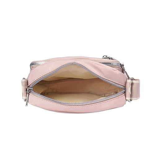 Lino Perros Peach Unisex Crossbody Bag - Image 5