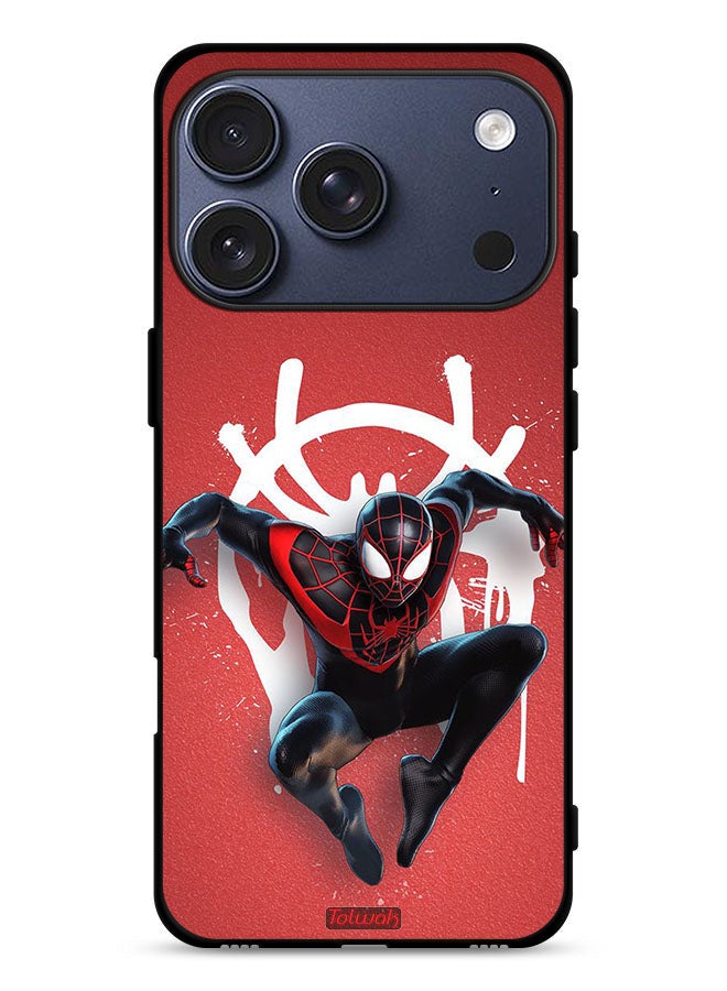 Tolwak Apple iPhone 17 Pro Protective Case Cover Spiderman - Image 1