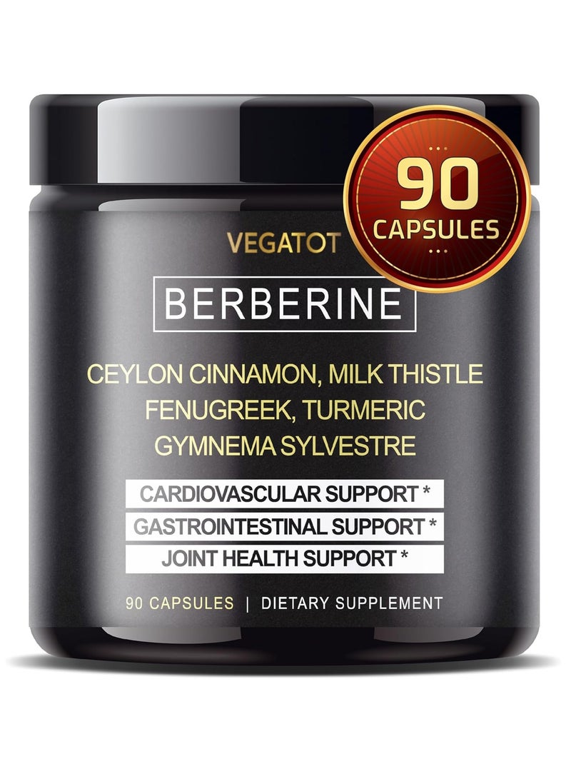 VEGATOT Berberine 8700mg 90 caps - Image 1