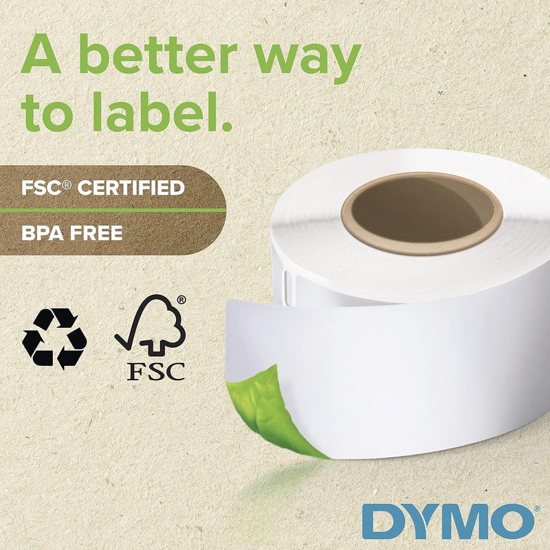 DYMO Authentic LW 2-Up Price Tag Labels - 3/8" x 3/4" - 1 Roll of 1500 Labels for LabelWriter Printers - Image 3
