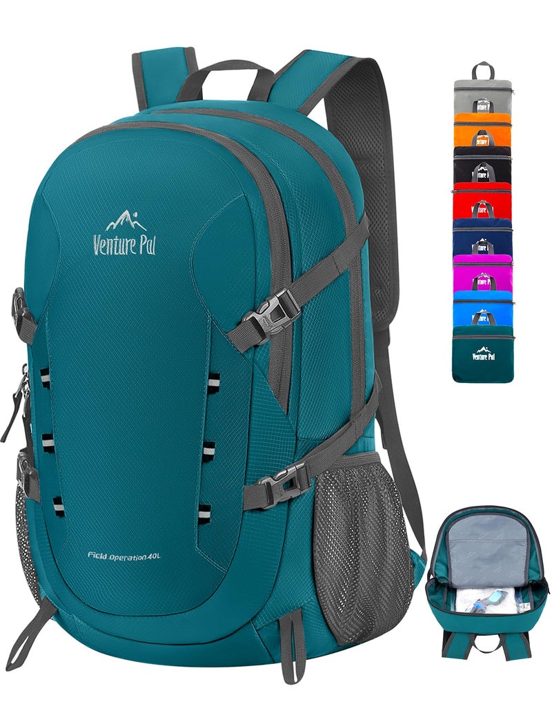 Venture Pal 40L Lightweight Packable Travel Hiking Backpack Daypack - Image 1