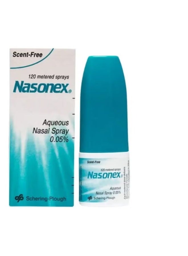 Nasonex Nasal Spray 120 Doses – Effective Relief from Allergic Rhinitis & Nasal Congestion