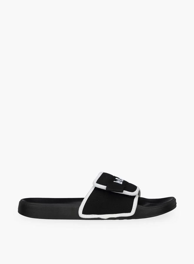 لي كوبر Men Logo Print Slides