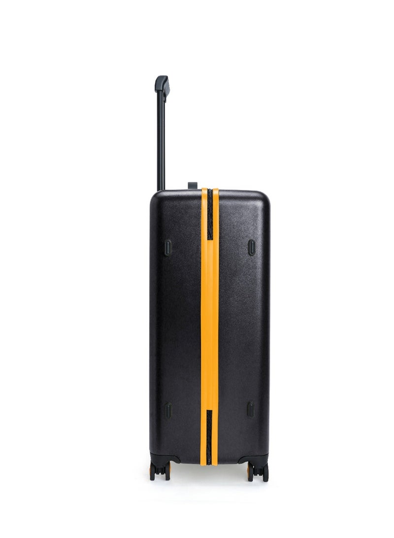Mokobara Transit Luggage Set of 3|Cabin 40L+Check-in 65L+Large 100L|Makrolon Polycarbonate Hardshell|TSA Lock & YKK Zippers|Black&Yellow(Money Moves Sunray 2.0) - Image 3