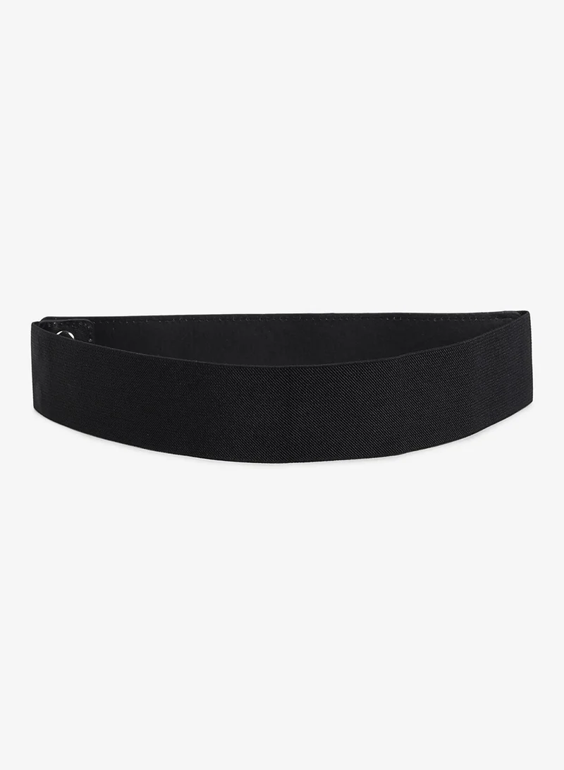 Haute Sauce Pink Textured Waist Belt