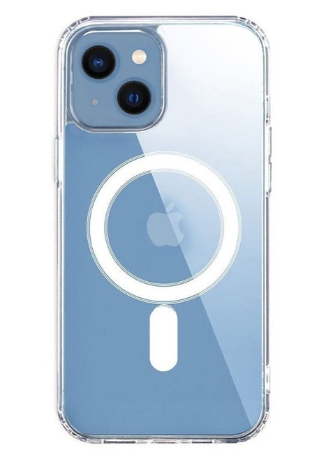 iPhone 13 clear case with magsafe magnetic wireless charging compatible Transparent cover