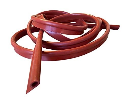LavaLock Silicon Tadpole Seal, P-Gasket 12 feet - for BBQ Smoker Door Gasket 7/16 x 15/16 Wide x 12' ft - Image 1
