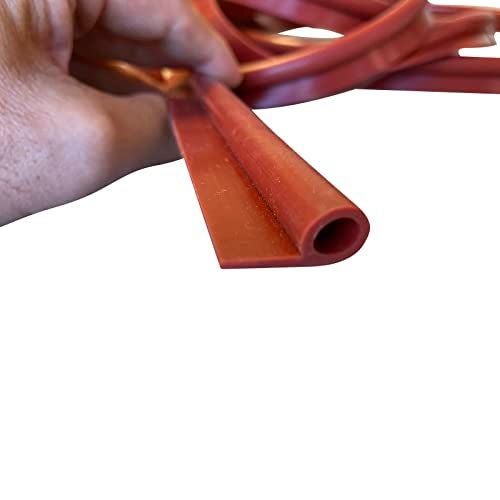 LavaLock Silicon Tadpole Seal, P-Gasket 12 feet - for BBQ Smoker Door Gasket 7/16 x 15/16 Wide x 12' ft - Image 4