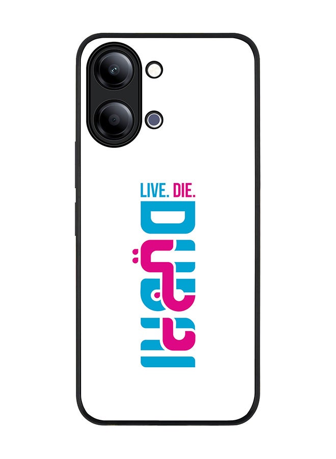 Stylizedd For vivo Y05 4G / Y6t 5G Case,Slim fit Camera Protection, Shockproof Thin Phone cover  - Live Die DUBAI - Image 1