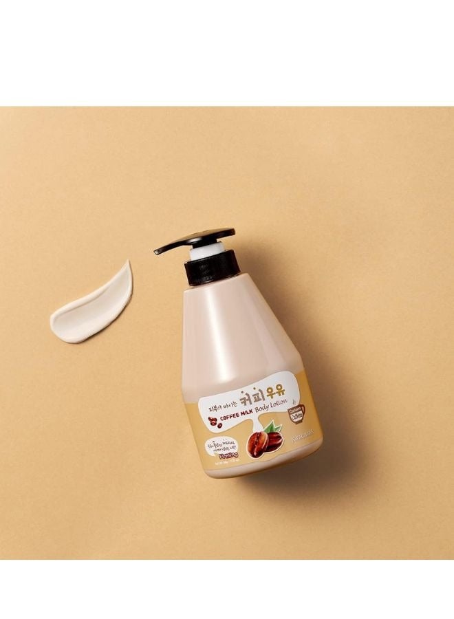 ويلكوس لوشن الجسم بالحليب والقهوة 560 جم - Image 2