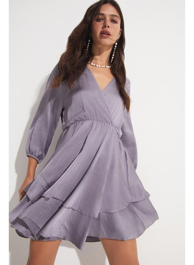 جون فستان قصير بطبقات - Image 1