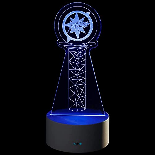 WGEEEY Kpop Stray Kids 16 Colors LED USB Acrylic Night Light with Remote Control for Home Room Decoration - Image 3
