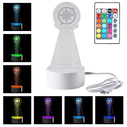 WGEEEY Kpop Stray Kids 16 Colors LED USB Acrylic Night Light with Remote Control for Home Room Decoration - Image 2