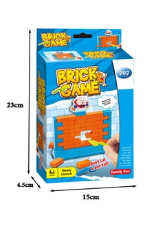 Brick Wall Game, Push Brick Wall Game, Brick Wall Building Blocks Sort Stack Game, Fun Family Game for Boys and Girls, Develop Skills and Strategy, Family Board Game for 3+ Ages - pzsku/ZFB9E2AAC05A1EE23AE58Z/45/_/1741114255/7c394c34-b9c2-42e9-9852-a432eedf075c