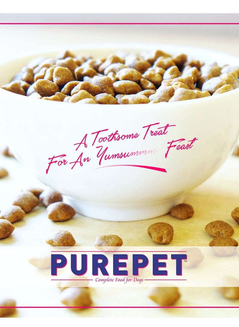 PUREPET Purepet Adult Dry Cat Food, Tuna Salmon 3 Kg | Complete & Balanced Nutrition, Taurine For Healthy Heart, Controls Urinary pH, Healthy Skin & Coat  - Image 3
