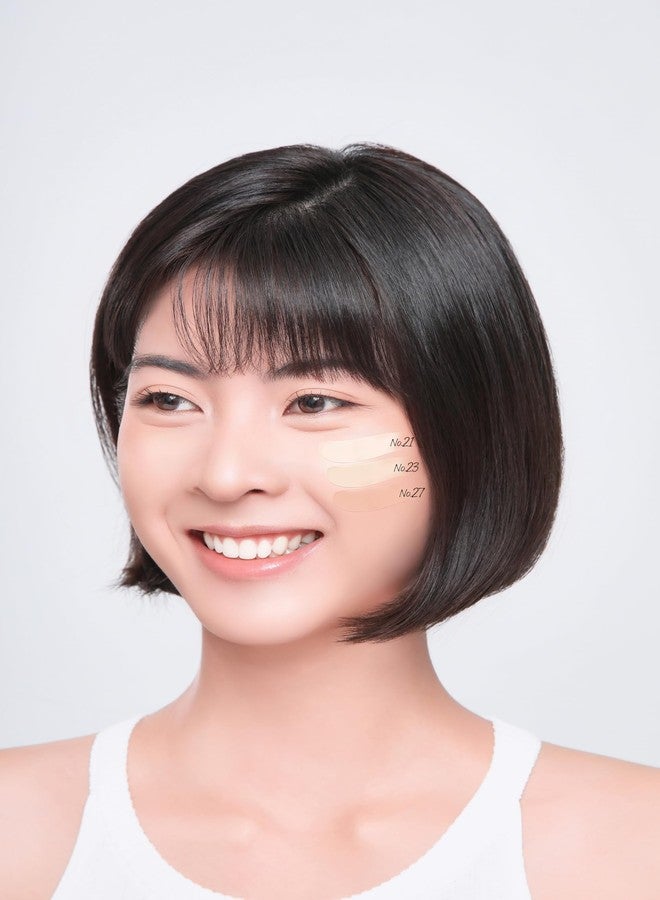 MIBA مؤسسة مIBA أيون الكالسيوم وسادة مزدوجة RX رقم 27 وسادة كبيرة SEASON2 تأثير طويل الأمد. ترطيب البشرة. مكياج متألق تغطية عالية. تخفيف شد البشرة. التصاق سلس. (25 جرام / 0.88 أونصة) - Image 2