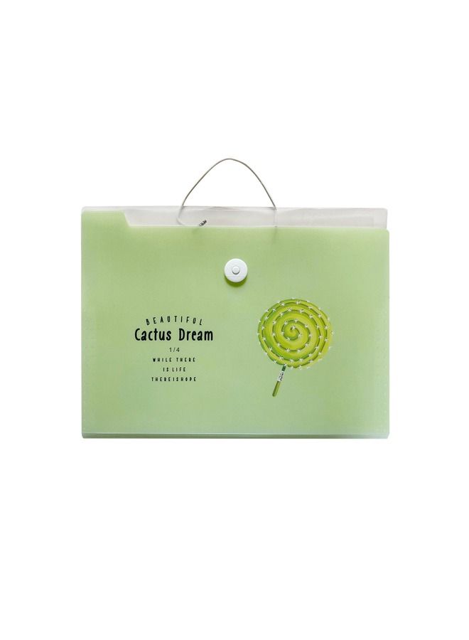 شيانغ يو A4 الحجم 5 حزم منظم المستندات المقاومة للماء توسيع مجلد الملفات - Image 1