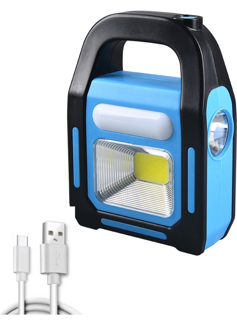 Markafox Multifunctional 3 Mode Solar Camping Lantern Camping Lamp Rechargeable Flashlight Searchlight  - Image 2