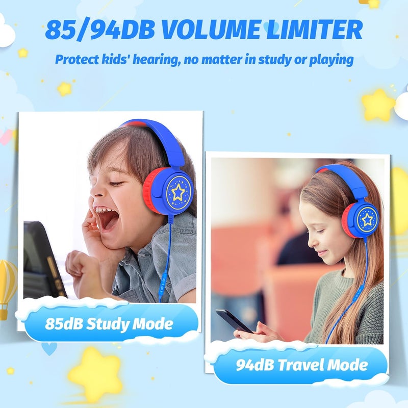 IMYB Kids Headphones with Cord for School - Image 2