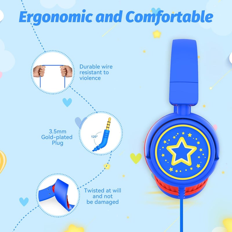 IMYB Kids Headphones with Cord for School - Image 4