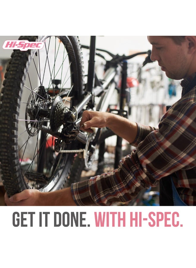 general 54pc Pink Home DIY Repair Tool Kit Set. Women Ladies Beginner Complete Hand Tools in a Portable Toolbox Case for the Household and Office - Image 5