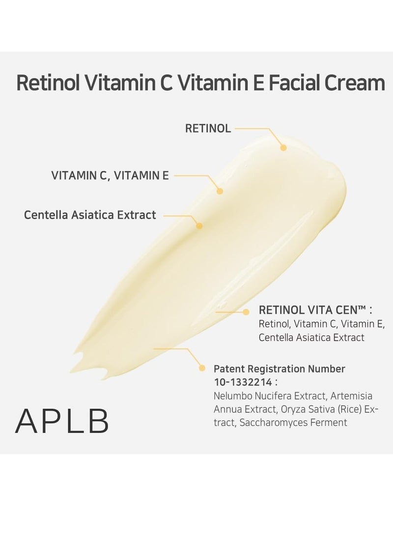 APLB - Retinol Vitamin C Vitamin E Facial Cream,55ml - Image 4
