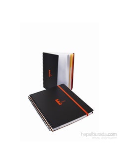 Le Color Lecolor Elegance A5 Notebook Checkered 160 Pages Spiral  - Image 5