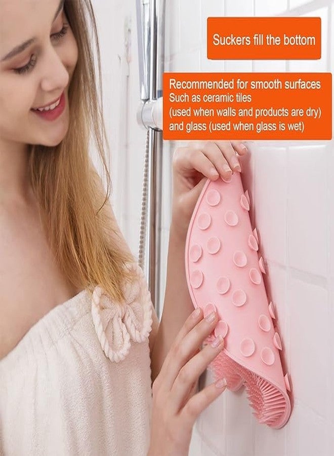 Sakar Shower Back Scrubber, Bathroom Wash Foot Mat Exfoliating Dead Skin Foot Brush - Image 5