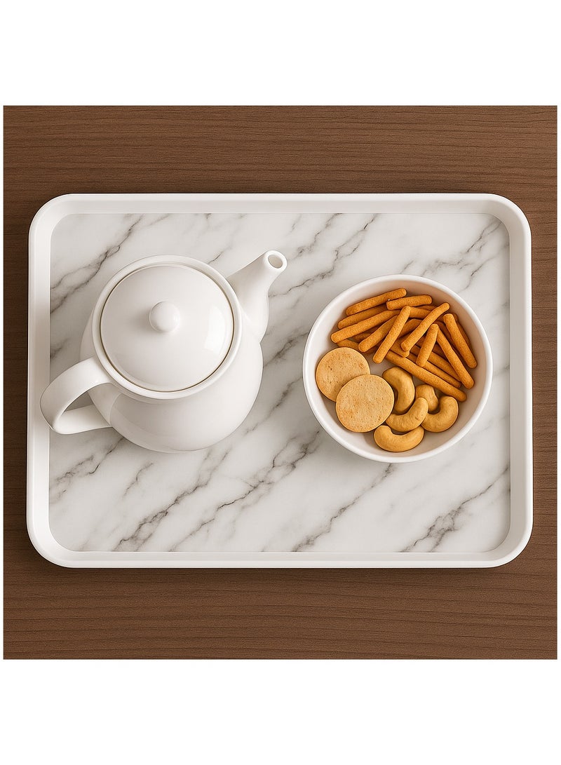 المفرج طقم من قطعتين صواني للتقديم والضيافة - Image 1