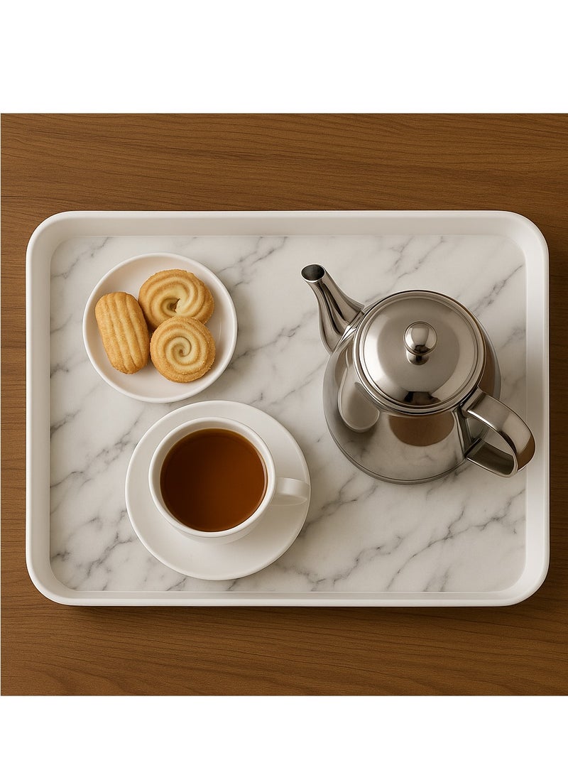 المفرج طقم من قطعتين صواني للتقديم والضيافة - Image 2