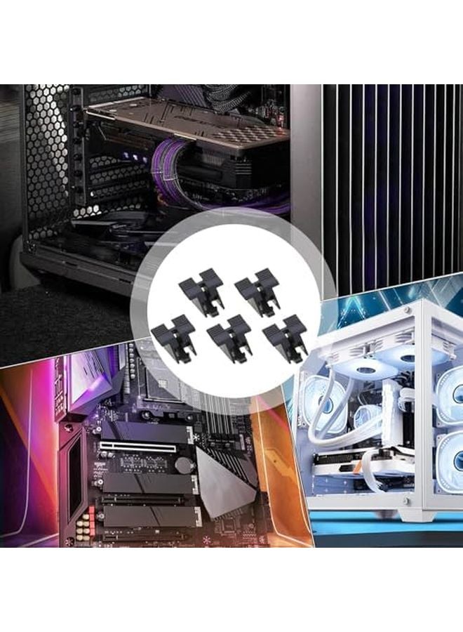 PCIe Graphics Card Slot Socket with Fixing Clip Durable Replacement for Desktop Motherboard GPU Repair - Image 4