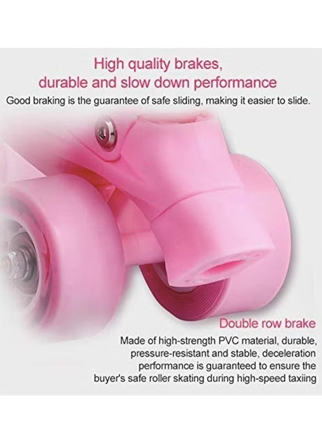 Asquare Kids Unisex Four Wheel Roller Skating Shoes M ( 35-38)cm M ( 35-38)cm - Image 3