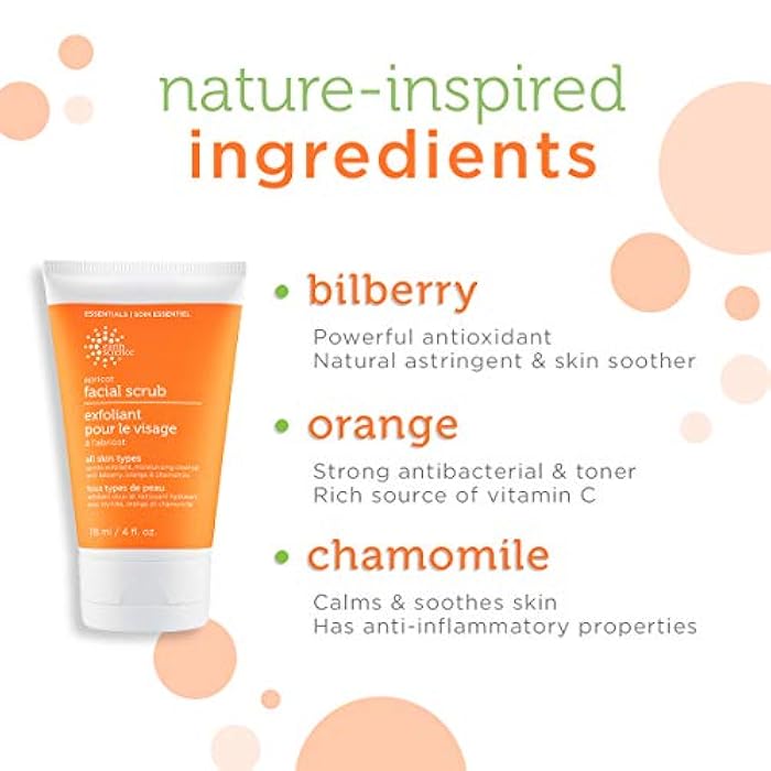 EARTH SCIENCE - Apricot Gentle Exfoliating Facial Scrub for All Skin Types (3 pk, 4 oz.) - Image 3